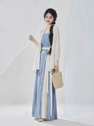 Song Dynasty Modern Hanfu - Sea Breeze Sketch 海风写生 (Preorder)