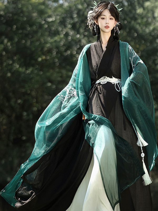 Wei Jin Dynasty Men and Women Hanfu Robe | Star River 水揽星河