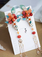 Hair Clip: Cute Pumpkins