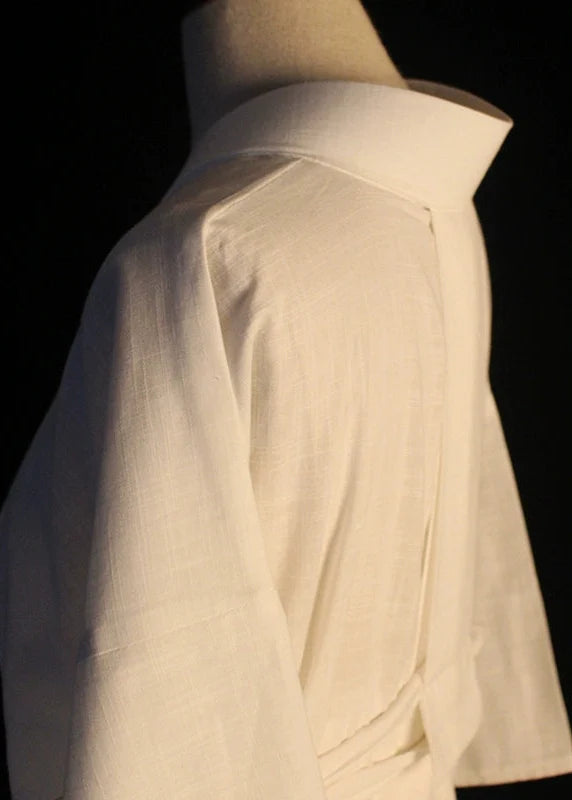 Pure White | Linen Juban Undergarment for Kimono (素白)