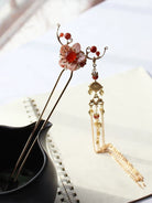 Flower Deer Hair Stick | Traditional Chinese Hair Accessory