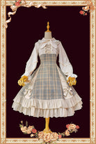 Memoirs of Backlight - Classic Lolita Plaid JSK Dress