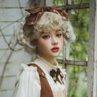 Golden Movement - Lolita Accessory Brooch Bow Tie KC