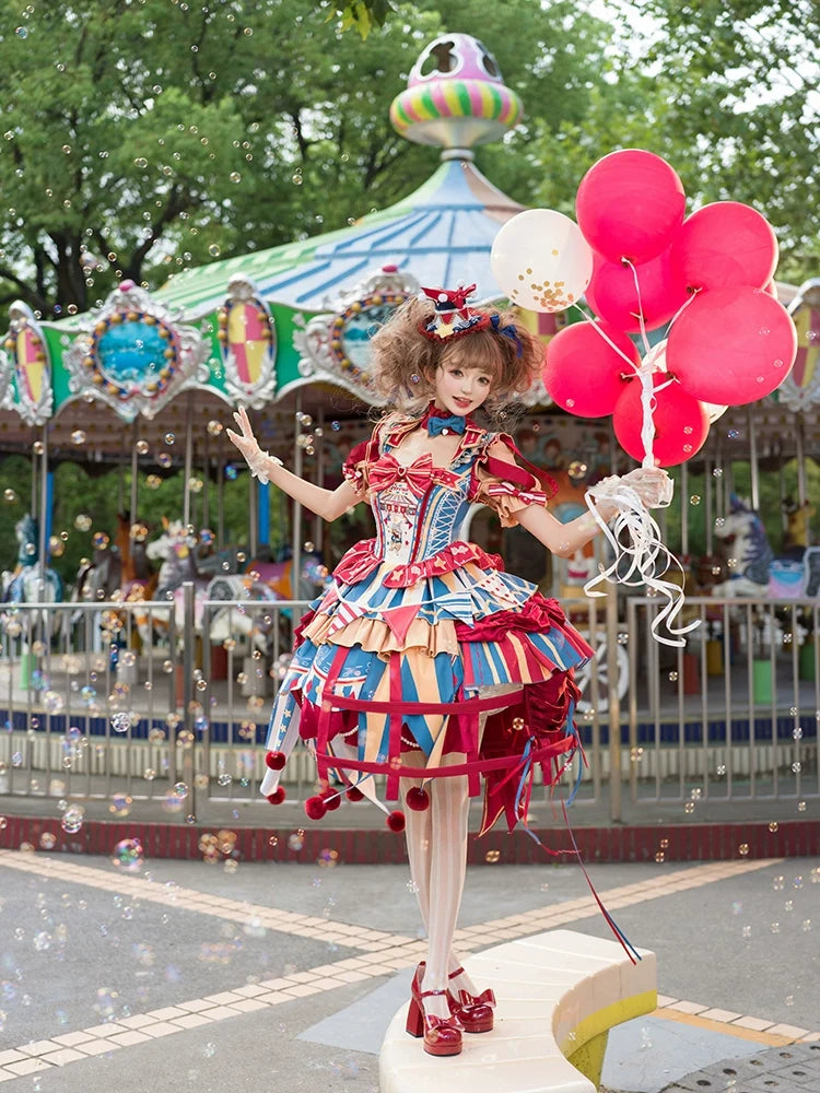 Circus Fairy Tale Opener - Doll-Like Kawaii Lolita Dress