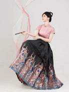 Chinese Blouse & Mamian Skirt Outfit | Nine Tails 九尾