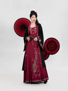 Ming Dynasty Modern Hanfu Mamianqun Outfit - Yanlan 嫣兰