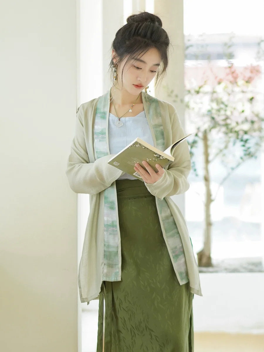 Sanye Cha 散叶茶 Loose Leaf Tea Song Dynasty Duijin Duanshan Parallel Panel Short Top