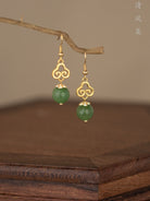 Jaded Skies Antique Earrings | Hanfu Jewelry
