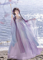 Plum Blossom | 3-Pieces Embroidered Hanfu (春不晚)