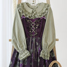 Hyde Garden - Daily Lolita Shirt Cotton Blouse Long Sleeves