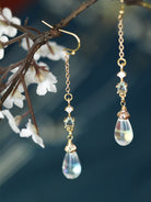 Crystal Drop Earrings | Hanfu Jewelry