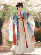 Bai Yuxue | Tang Dynasty Qixiong Ruqun Hanfu Outfit