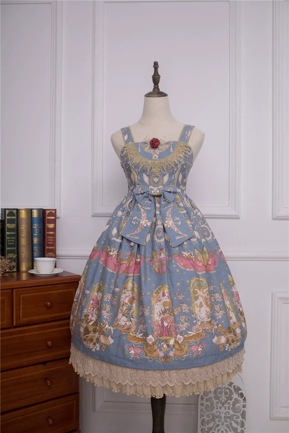 The Little Prince - Plus Size Lolita Dresses, Rose Prints & Bows