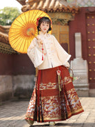 Ming Dynasty Chinese New Year Festival Hanfu | Moonlit Night 月夜