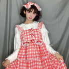 Plus Size Lolita Shirt Mutton Sleeve Lace Blouse