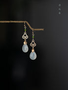 Clouds and Droplets Antique Earrings | Hanfu Jewelry
