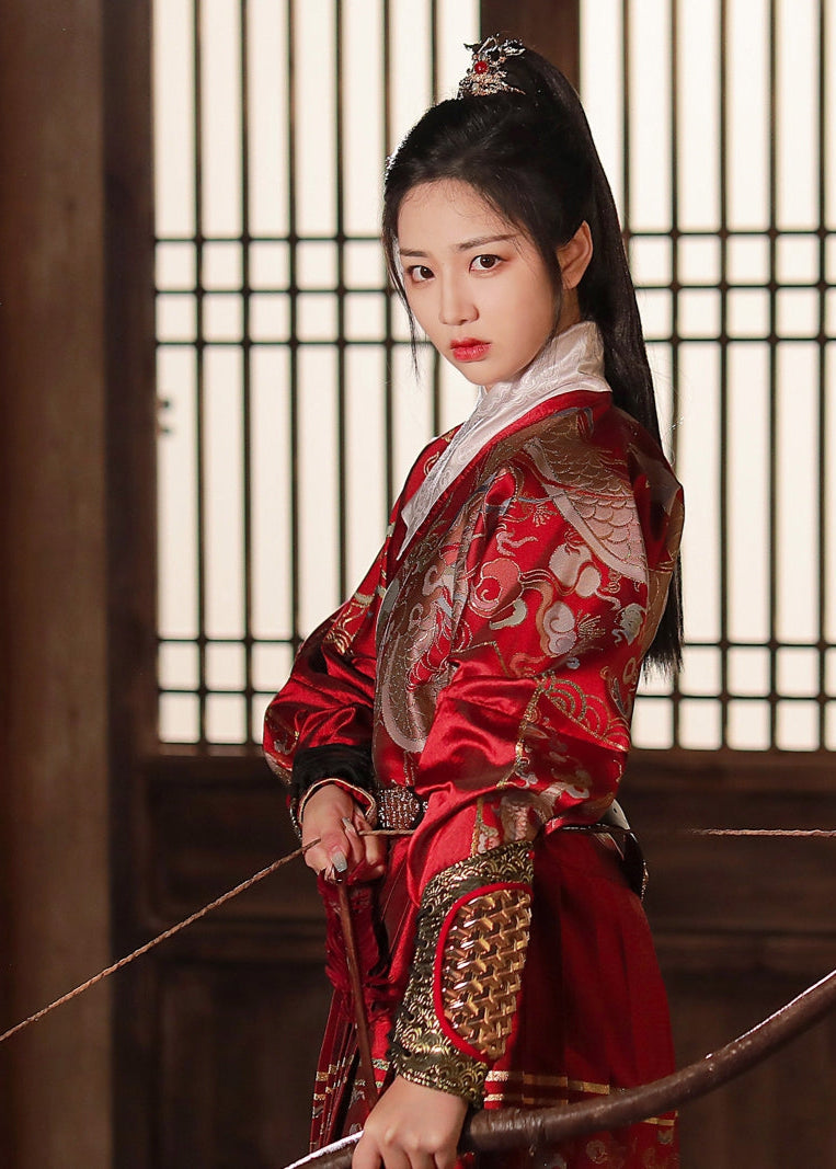 Assassination | Uni-Sex 4-Pieces Embroidered Flying Fish Hanfu (刺诏)