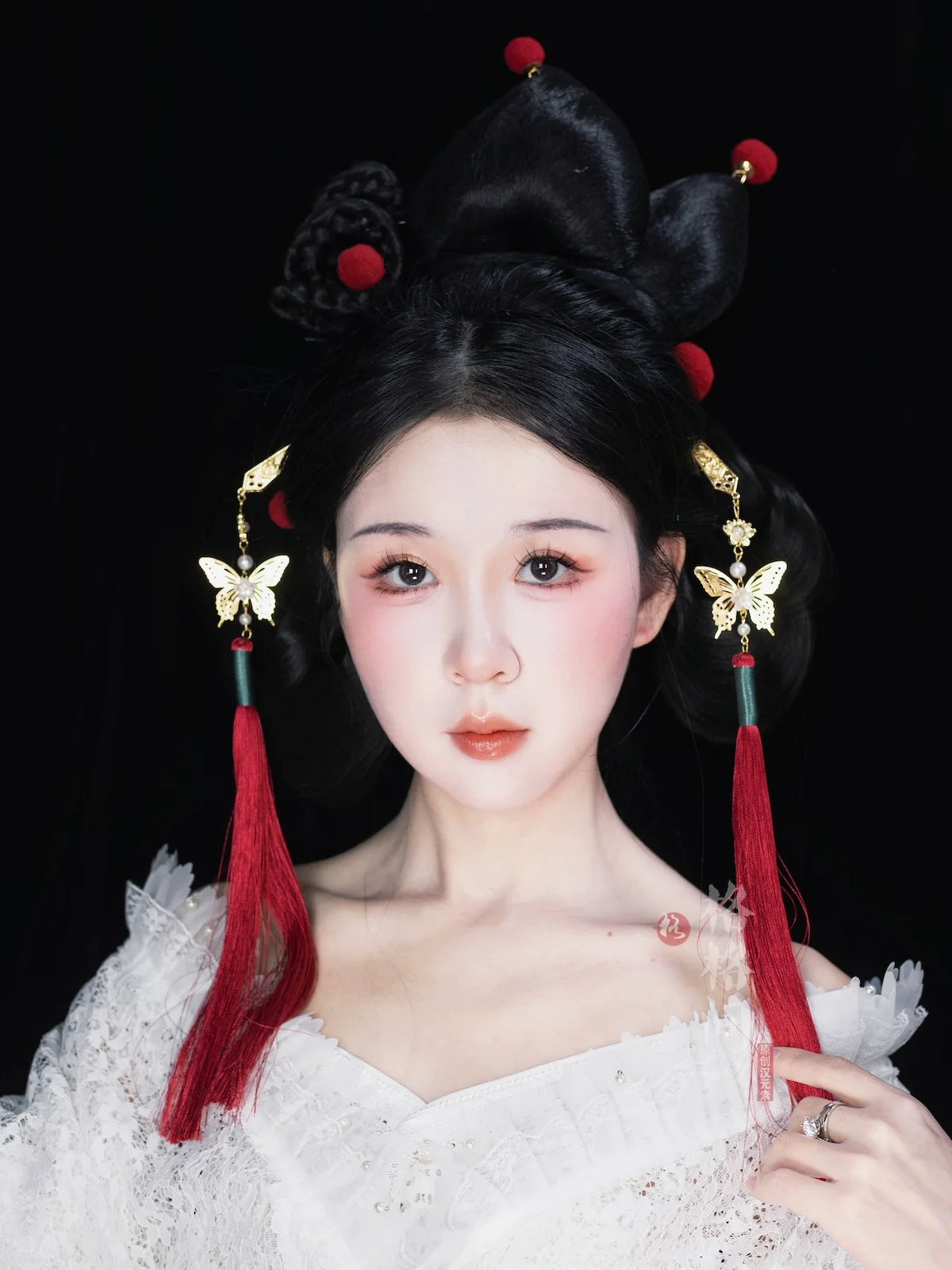 Hair Pins: Painting