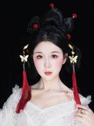 Hair Pins: Painting