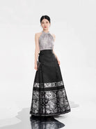 Ming Dynasty Modern Hanfu Halter Neck Top - Fengfu 风妩