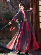 Wei Jin Dynasty Qiyao Ruqun Hanfu | Hongchen 红尘