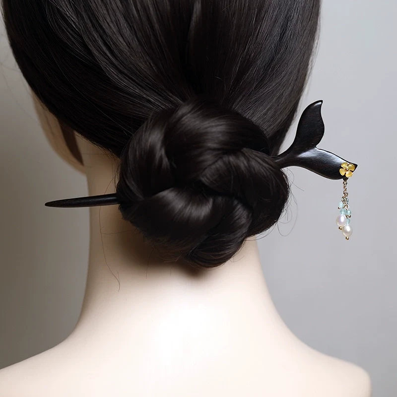 Northern Sea Fish Tail Hair Stick | Hanfu Hair Accessory