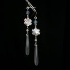 Snowflake Drop Earrings | Hanfu Jewelry