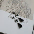 Dark Crescent Earrings | Hanfu Jewelry