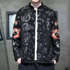 Oriental Style Dragon Embroidered Tang Jacket