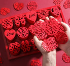 Red  Double Happiness  Confetti (30 pieces)
