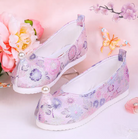 Lilac Traditional Chinese Hanfu Shoes