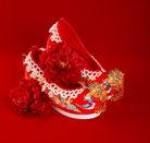 Qiyue Traditional Chinese Bridal Hanfu Shoes