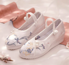 Windowsill Traditional Chinese Hanfu Shoes