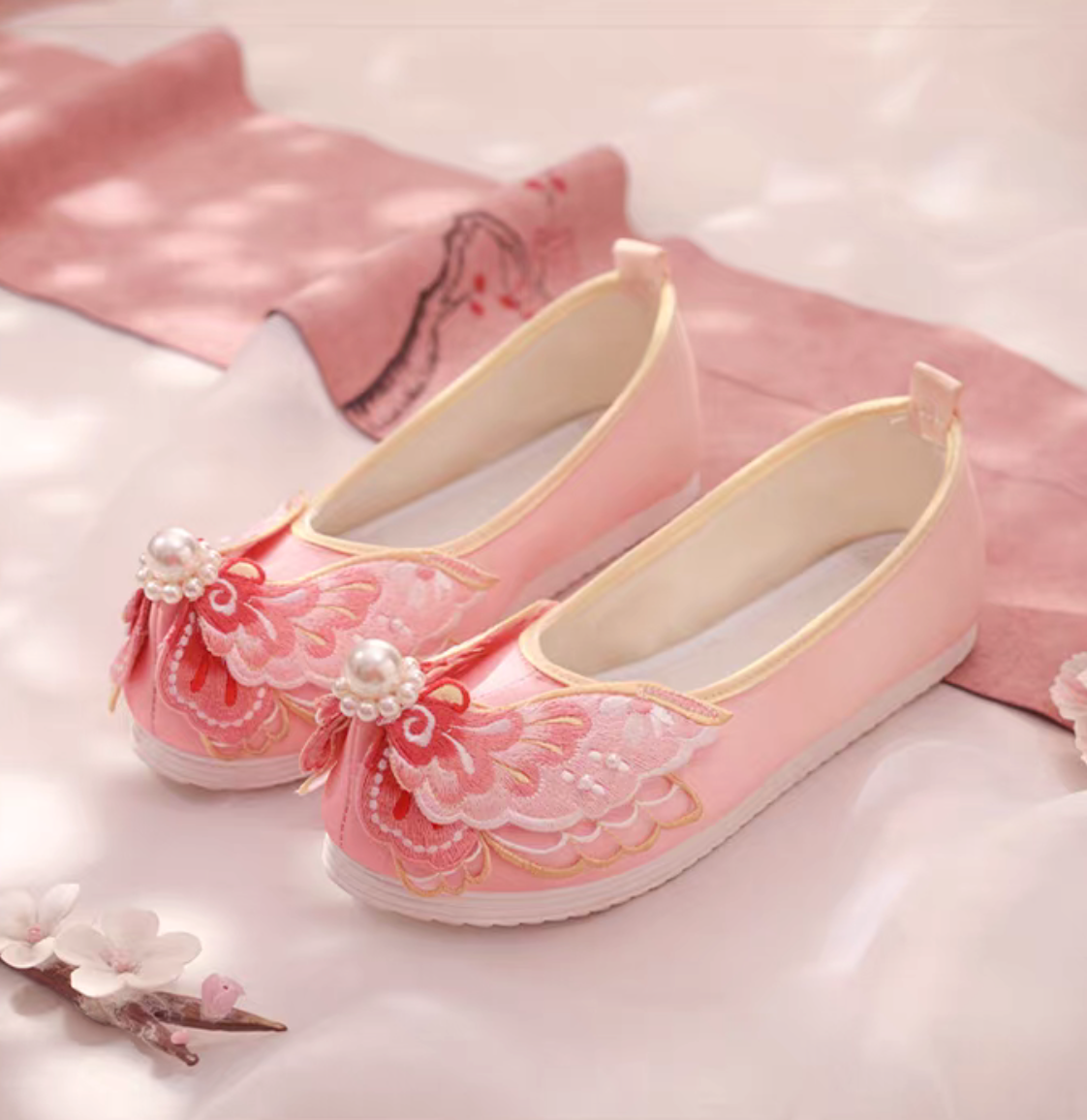 Mengwan Traditional Chinese Hanfu Shoes