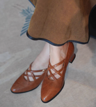 Yuanlin Vintage Qipao Mary Jane Heels