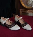 Qingyin Vintage Qipao Mary Jane Heels