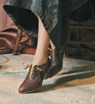 Heiress Vintage Qipao Mary Jane Heels