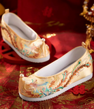 Jixiang Traditional Chinese Bridal Hanfu Shoes