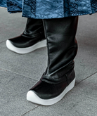 Leather Traditional Chinese Hanfu Boots for Men and Women