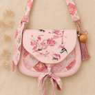 Spring Blossom Embroidered Crossbody Bag