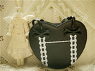 Satin Bridge - Heart-shape Lolita Bag