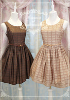 Le Chocolat - Elegant Lolita Macaron Chocolate Series JSK Dress