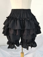 Cotton Lolita Bloomers, Tiered Ruffles