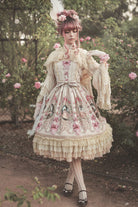 Fairytale Town Prom - Printed Tea Party Classic Lolita JSK Suit