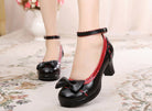 Shattered Star Steps - Sweet Lolita Cute Students Round Toe High Thick Heel