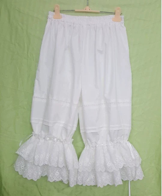 Sweet Lolita Bloomers Drawstring Warm Leggings