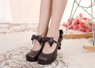 Sweet Lolita Tea Party Thick Heels Shoes