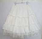 WangYan&Summer - Cotton Lolita Petticoat, Embroiodered Lace