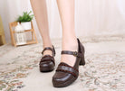 Sweet High-heeled Plain Color Lolita Shoes