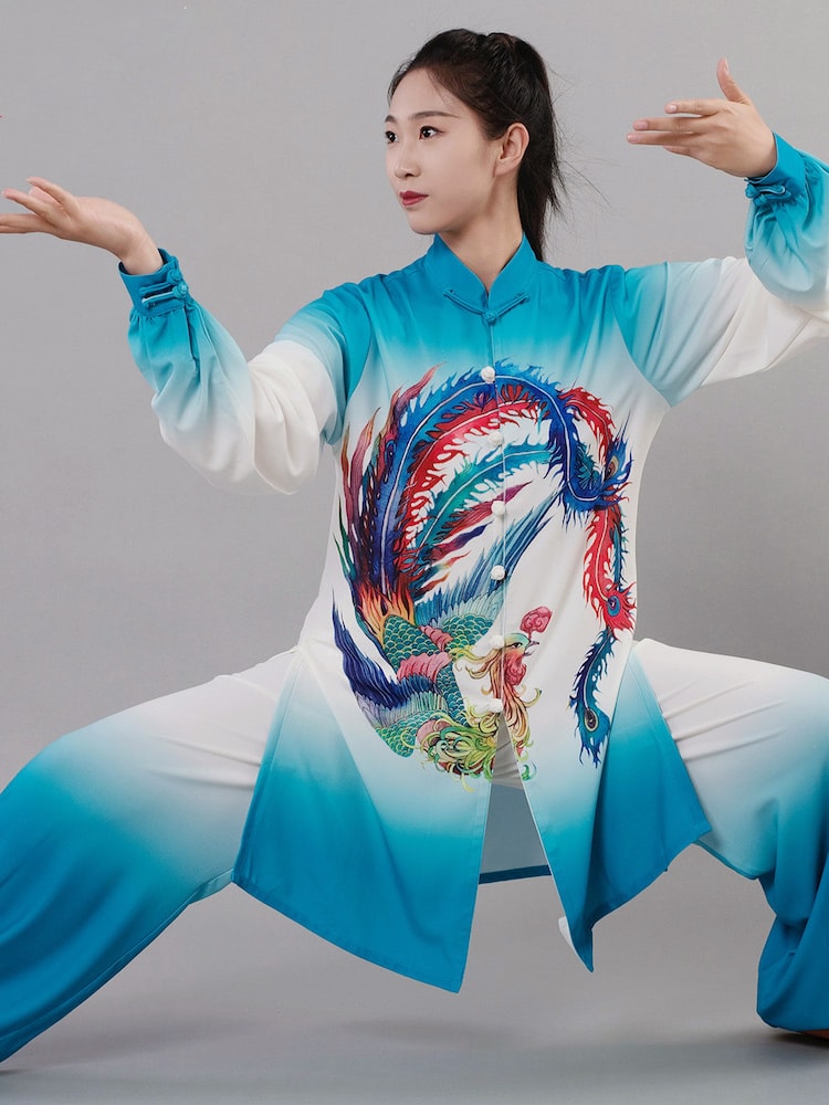 Tai Chi Practice Suit Gradient Martial Arts Clothing